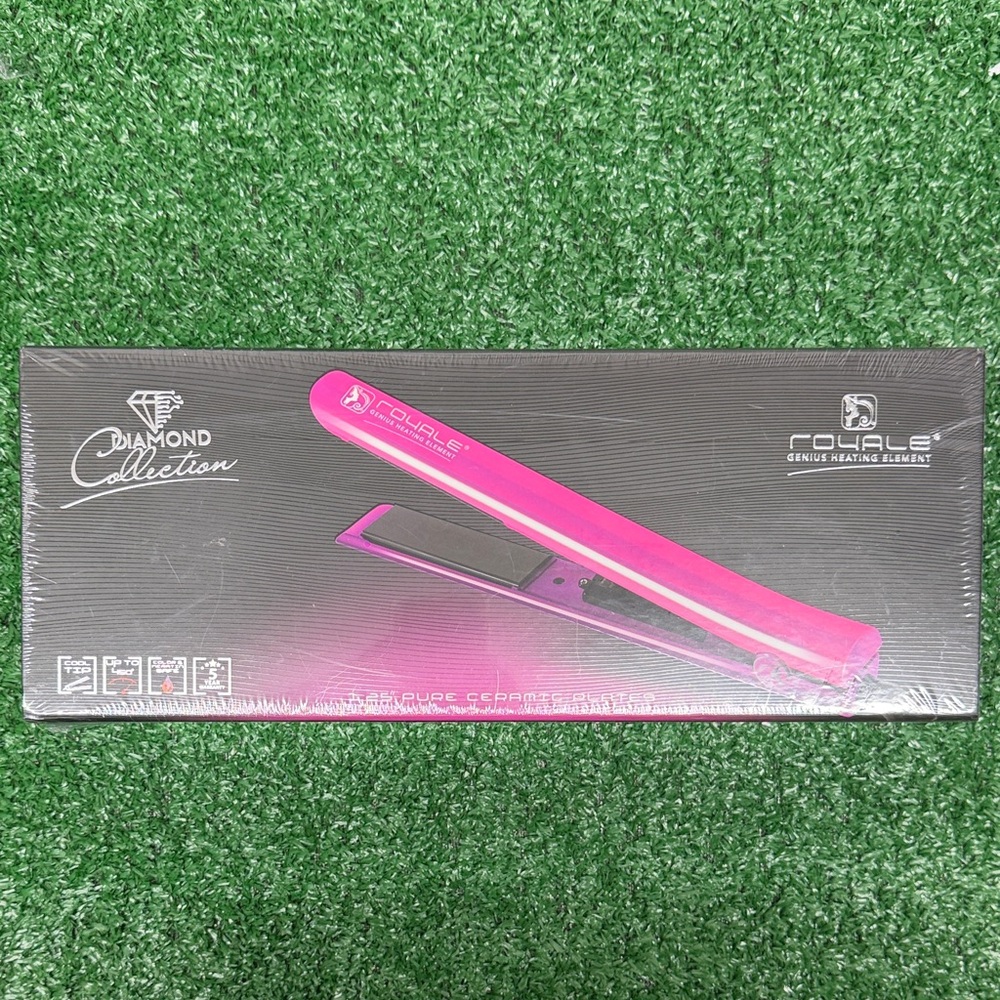 Royale Diamond Collection Hot Pink Hair Straightener